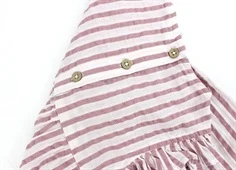 Name It parfait pink stribet sunsuit